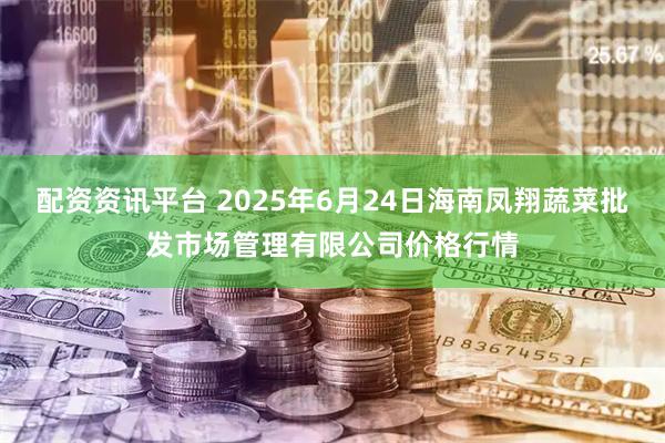 配资资讯平台 2025年6月24日海南凤翔蔬菜批发市场管理有限公司价格行情