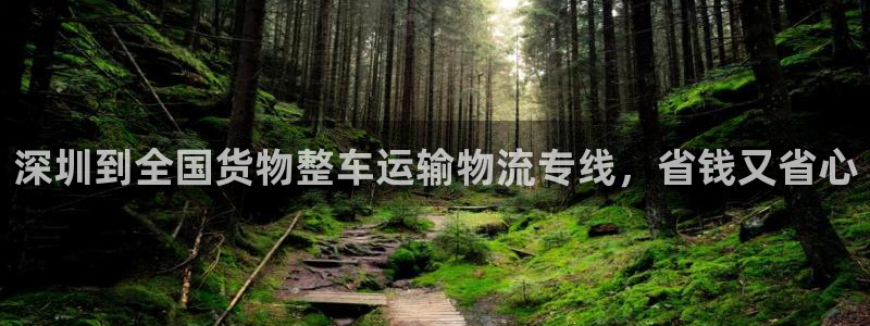深圳到全国货物整车运输物流专线，省钱又省心(图1)